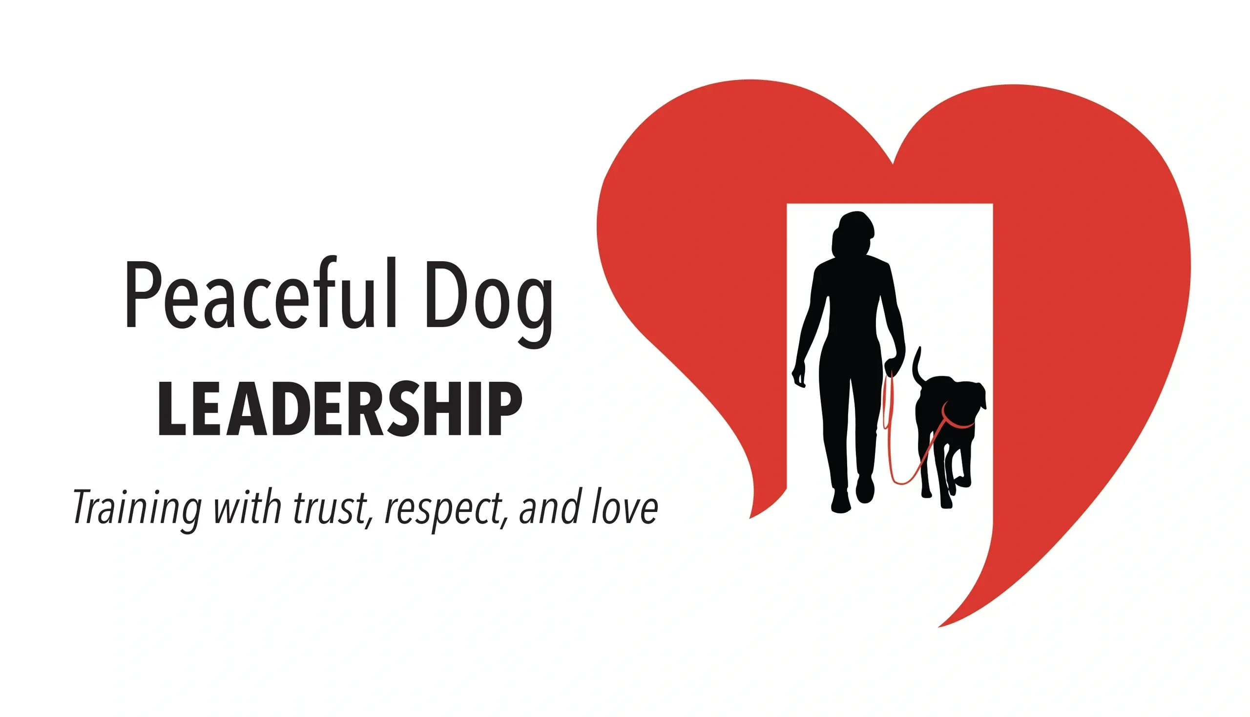 Peaceful Dog Leadership logo.